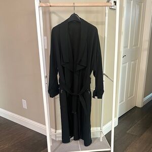 Zara Black Trench Coat